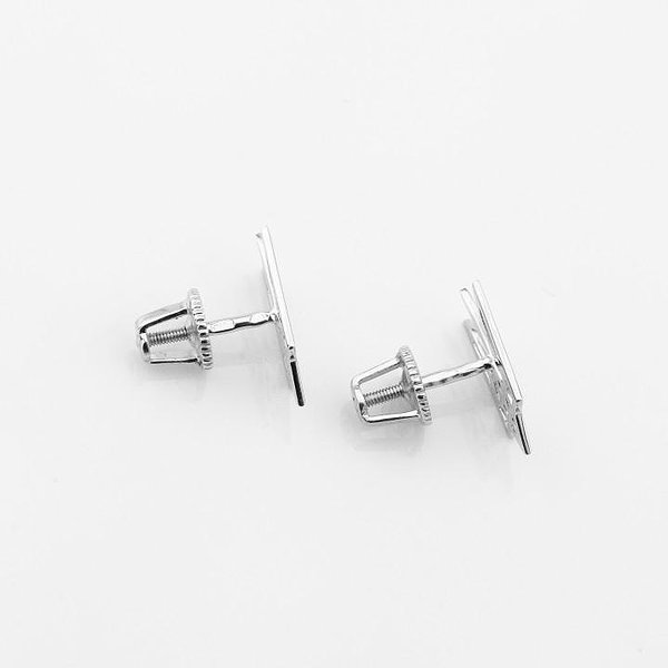 Серебряные серьги DIA3203229-4 – изображение 2