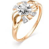 Женское золотое кольцо с бриллиантами, 1603655