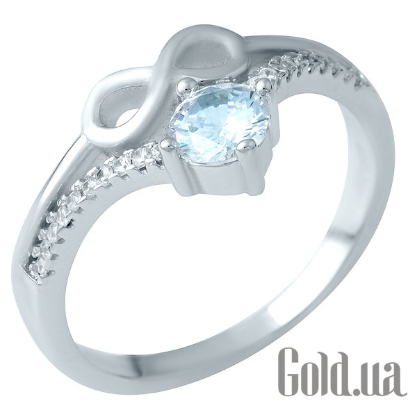 

Женские кольца Fresh Jewelry, Женское серебряное кольцо с куб. циркониями, 16