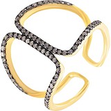 Женское золотое кольцо с бриллиантами, 1686087