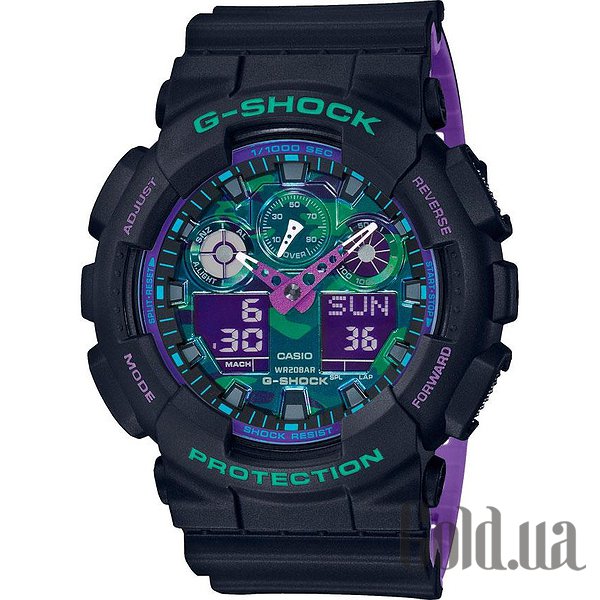 

Японские часы Casio, Мужские часы GA-100BL-1AER