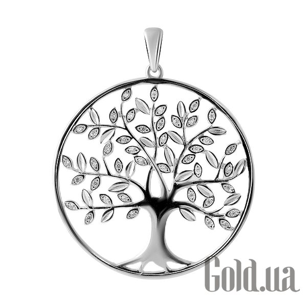 

Женские кулоны Fresh Jewelry, Серебряный кулон с куб. циркониями