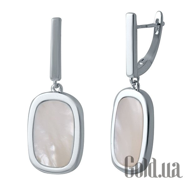 

Серьги с подвесками Fresh Jewelry, Серебряные серьги с перламутром