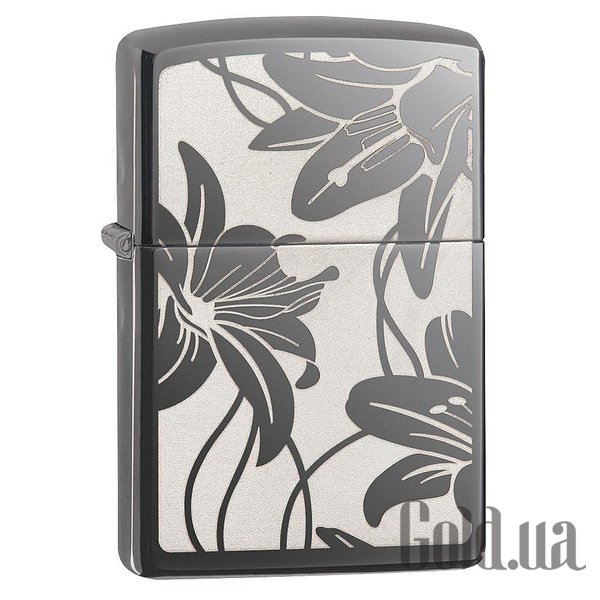 

Зажигалка Zippo, Зажигалка Lily Black Ice 29426