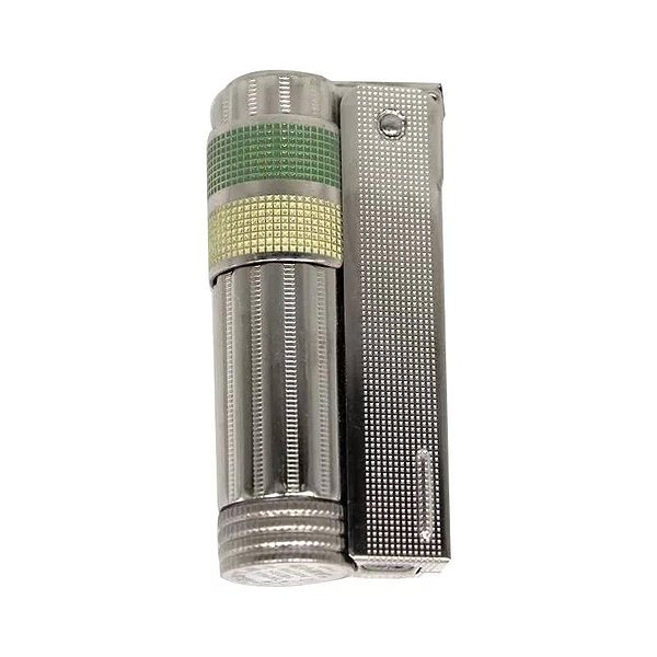 IMCO Зажигалка Super Triplex Oil chrome yellow-green Two Tone IM1800084 IM1800084