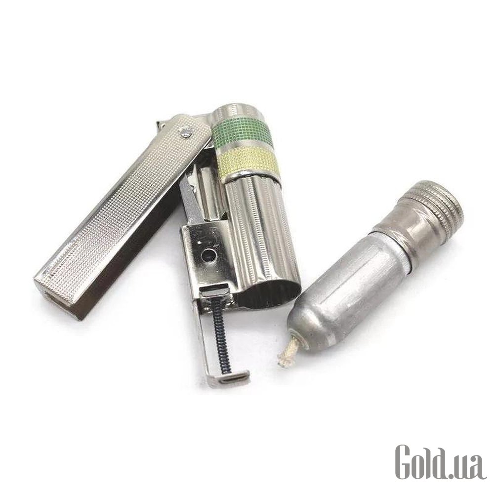 IMCO Зажигалка Super Triplex Oil chrome yellow-green Two Tone IM1800084 IM1800084 – изображение 3