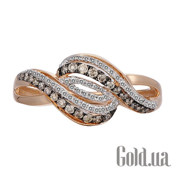 

Кольцо Lurie Jewelry, Золотое кольцо с бриллиантами, 17