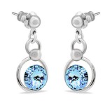 Сережки з кристалами Swarovski, 1626440