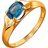 Женское золотое кольцо с топазом, 1635912
