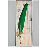 La Kaligrafica Набор для каллиграфии: ручка зеленая шариковая + образец 2030n, 1675336