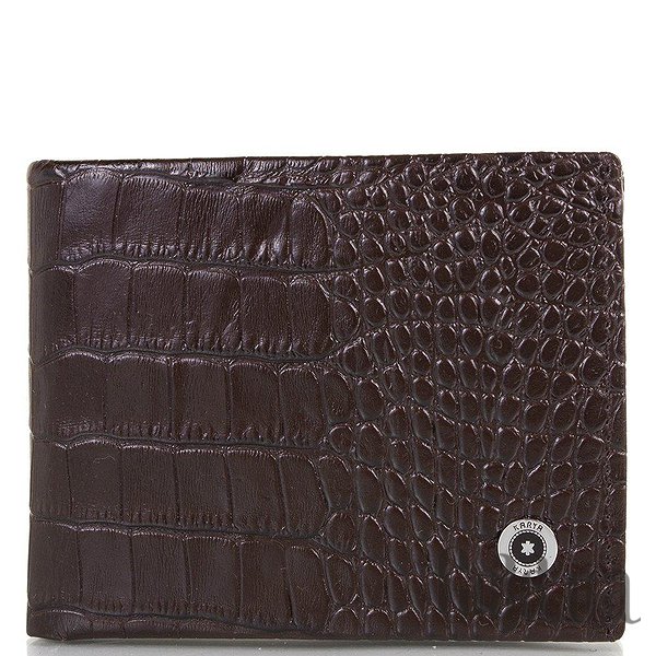 

Бумажник Karya, Коричневый, Кошелек SHI0945-10KR