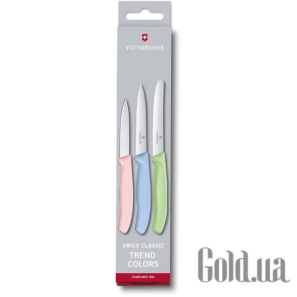 

Нож Victorinox, Набор SwissClassic Paring Set 3шт 67116.34L3