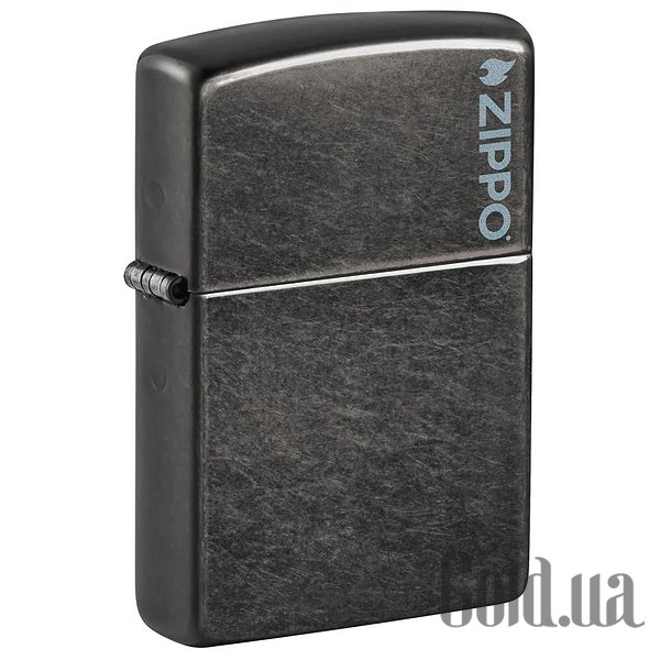 

Зажигалка Zippo, Зажигалка Classic Grey Zippo Logo 28378 ZL