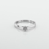 Золотое кольцо с бриллиантом, 1796936