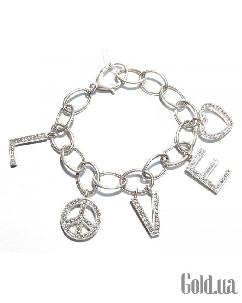 Thomas Sabo Жіночий срібний браслет з куб. цирконіями A588-1-066