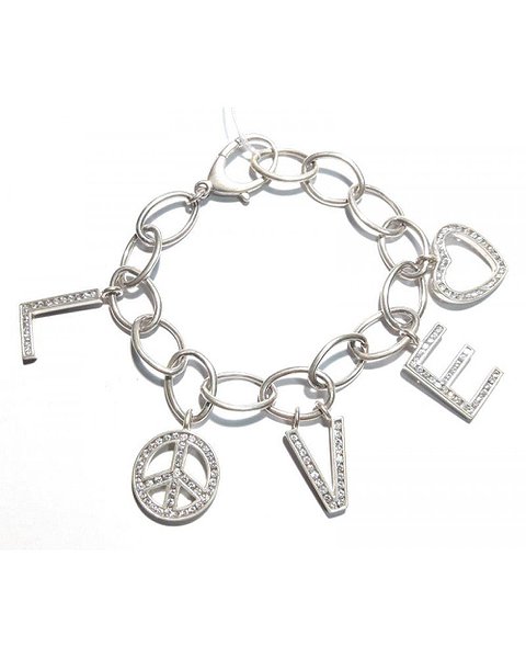 Thomas Sabo Жіночий срібний браслет з куб. цирконіями A588-1-066