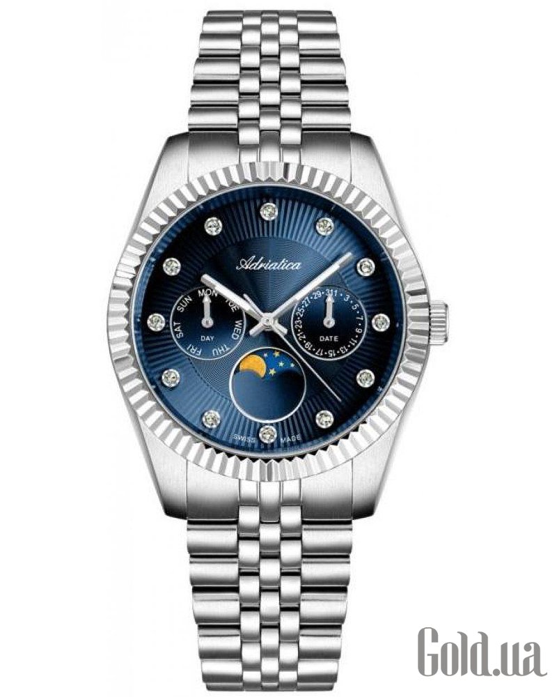 Adriatica Женские часы Moonphase A3809.5145QF A3809.5145QF