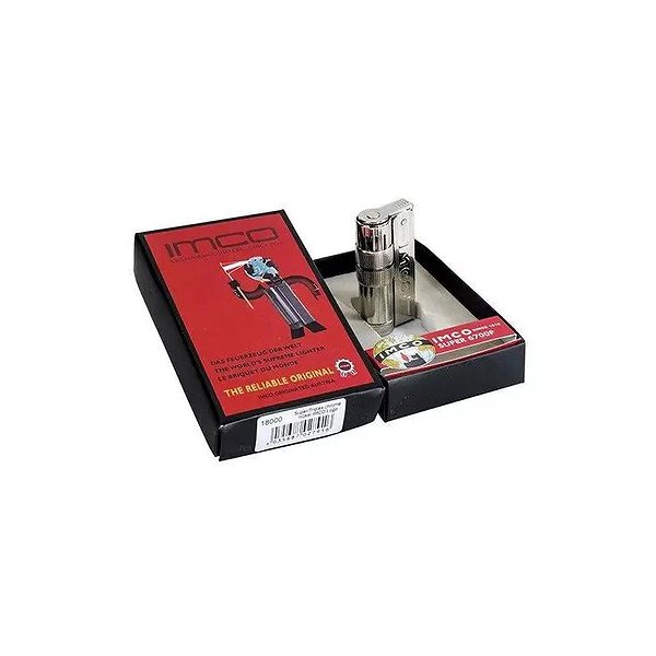 IMCO Зажигалка Super Triplex Oil chrome yellow - red Two Tone IM1800085 IM1800085 – изображение 2