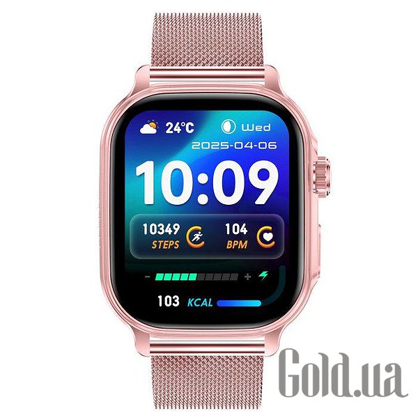UWatch Смарт часы Smart Energy Sakura Pink 3934 bt3934 – изображение 3