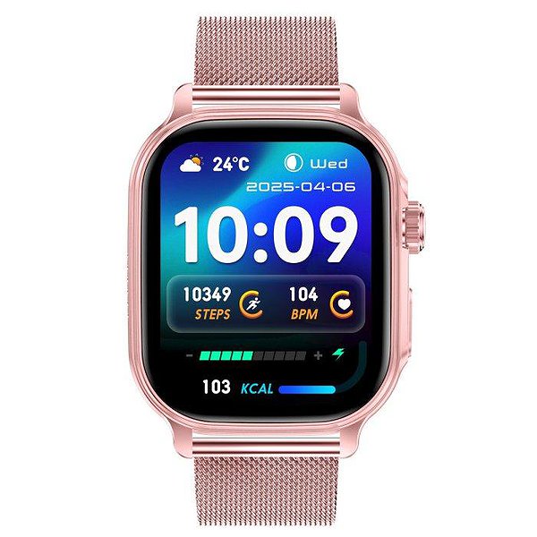 UWatch Смарт часы Smart Energy Sakura Pink 3934 bt3934 – изображение 3