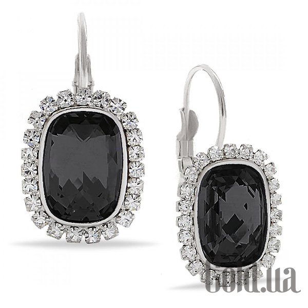 

Серьги Kobi, Стальной, Серьги с кристаллами Swarovski