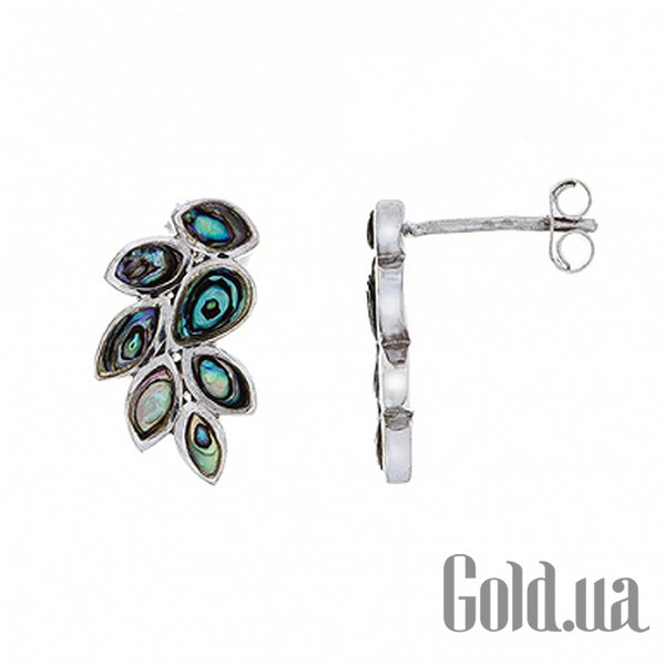 

Серьги-гвоздики Lurie Jewelry, Серебряные серьги с перламутром