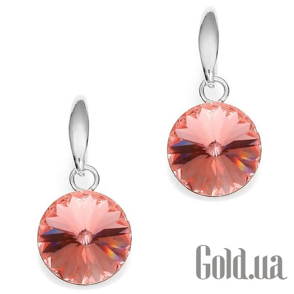 

Серьги с подвесками Spark, Стальной, Серьги с кристаллами Swarovski