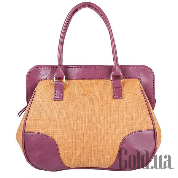 

Сумки женские Laskara, Фиолетовый;рыжий, Женская сумка LK-10246-straw-cognac