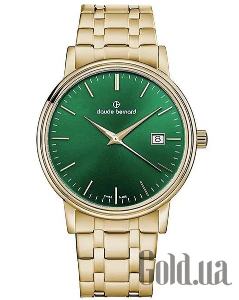 

Швейцарские часы Claude Bernard, Мужские часы Classic Date 53009 37JM VID