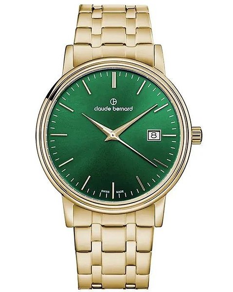 Claude Bernard Чоловічий годинник Classic Date 53009 37JM VID