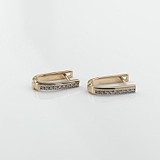 Золоті сережки з діамантами, 1796937