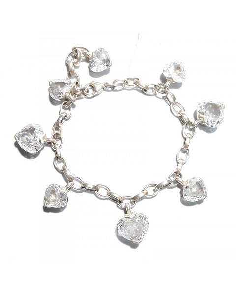Thomas Sabo Жіночий срібний браслет з куб. цирконіями A633-1-066