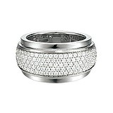 Esprit Серебряное обручальное кольцо с куб. циркониями, 051785