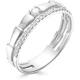 Золотое обручальное кольцо с бриллиантами, 1605706