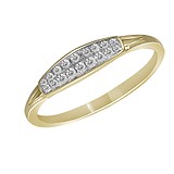 Женское золотое кольцо с бриллиантами, 1616714