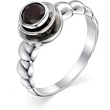 Женское серебряное кольцо с гранатом, 1645898