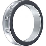 Золотое обручальное кольцо с бриллиантами, 1673034