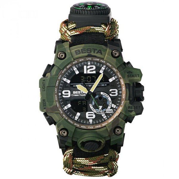 Besta Мужские часы Military з компасом 2898