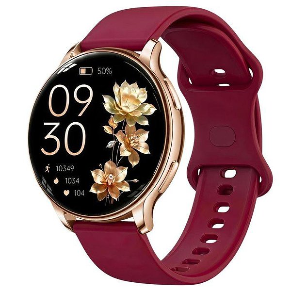 UWatch Смарт часы Smart Melisia Cherry Rubber 3943 bt3943