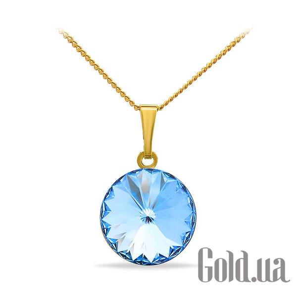 

Женские колье и кулоны Kobi, Золотой, Кулон с цепочкой с кристаллом Swarovski в позолоте