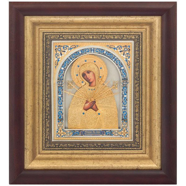 Икона "Пресвятая Богородица Семистрельная" 0102027015