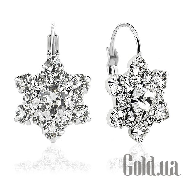 

Серьги Kobi, Стальной, Серьги с кристаллами Swarovski