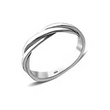 Женское серебряное кольцо, 163403