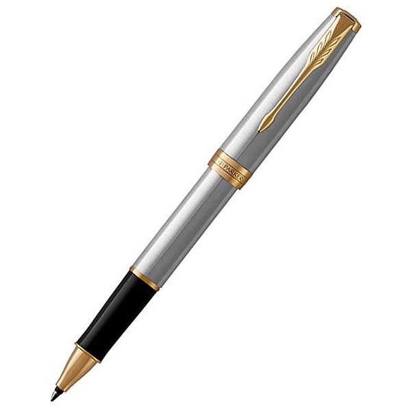 Parker Ручка-роллер Sonnet 17 Stainless Steel GT RB 84 122