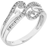 Женское золотое кольцо с бриллиантами, 1685579