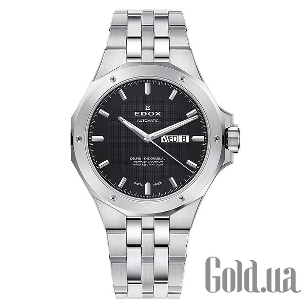 

Швейцарские часы Edox, Мужские часы Delfin Day Date Automatic 88005 3M NIN