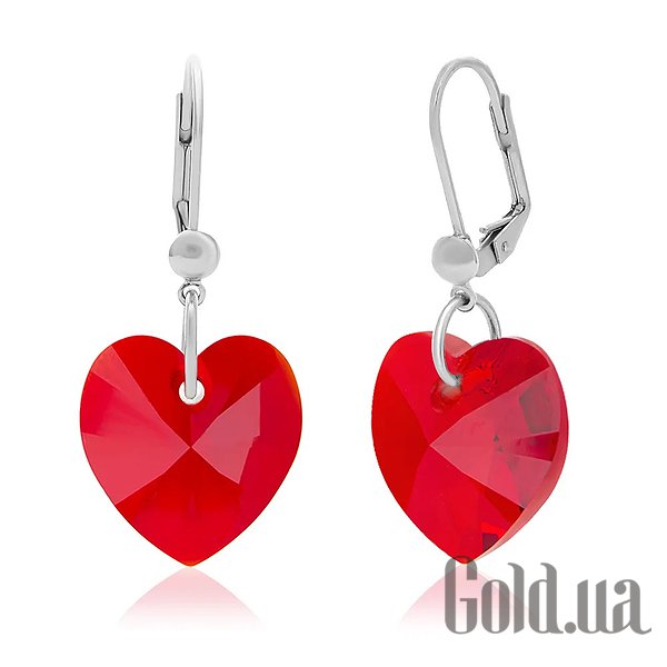 

Серьги с подвесками Kobi, Стальной, Серьги с кристаллами Swarovski