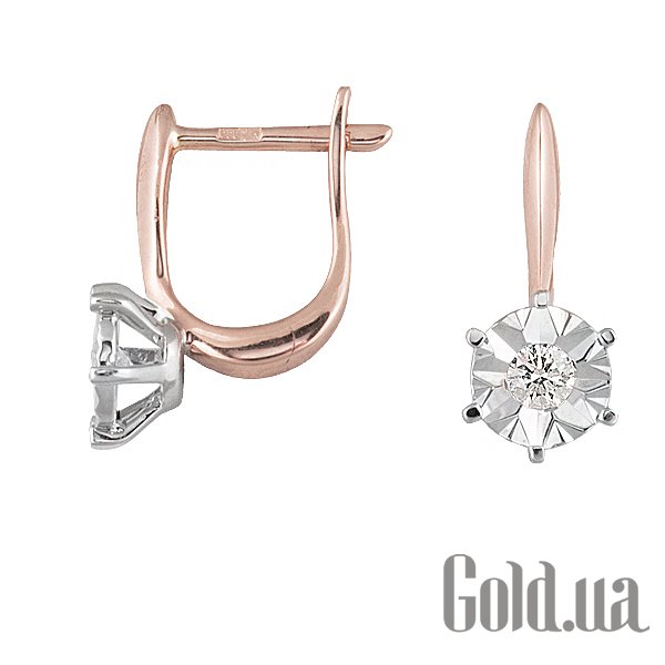 

Серьги Lurie Jewelry, Золотые серьги с бриллиантами