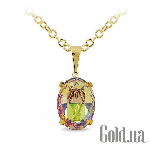 

Женские колье и кулоны Kobi, Золотой, Кулон с цепочкой с кристаллом Swarovski в позолоте