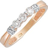 Женское золотое кольцо с бриллиантами, 1635916